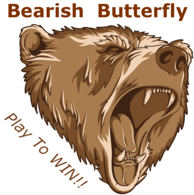 Options trading strategy the Bearish Butterfly logo