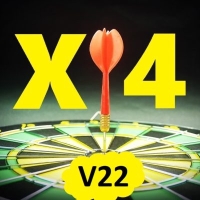 Options Trading Strategies X4 trader training system - X4V22 logo