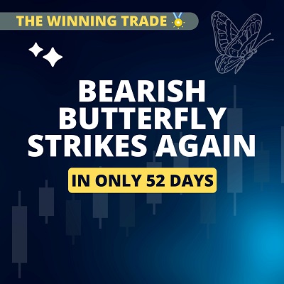 Bearish Butterfly Strikes Again